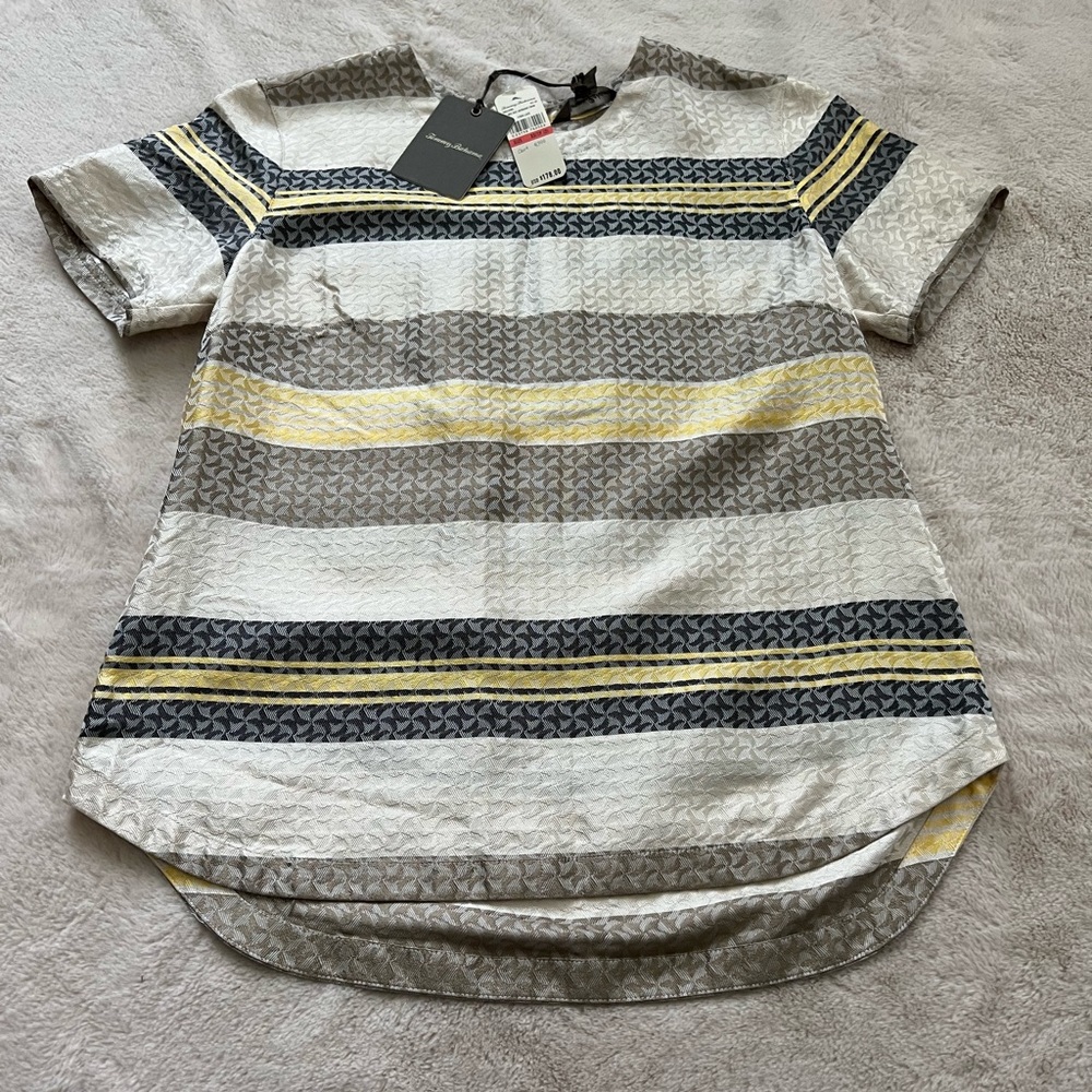 NWT Tommy Bahama Silk Top - Size XS